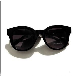 Lucky Brand Black Round Sunglasses 😎 NWT